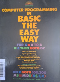 Image of Computer Programing In The Basic The Easy Way